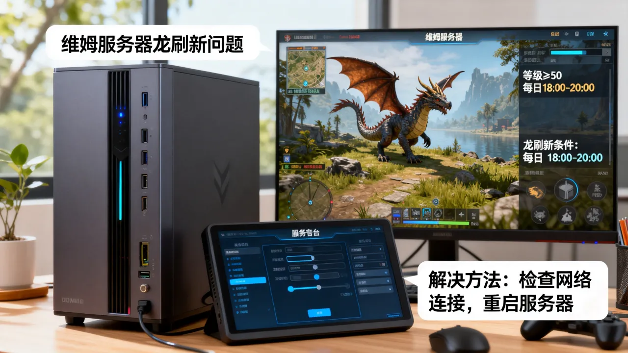 维姆服务器为什么刷不出龙，龙刷新条件是什么，如何解决