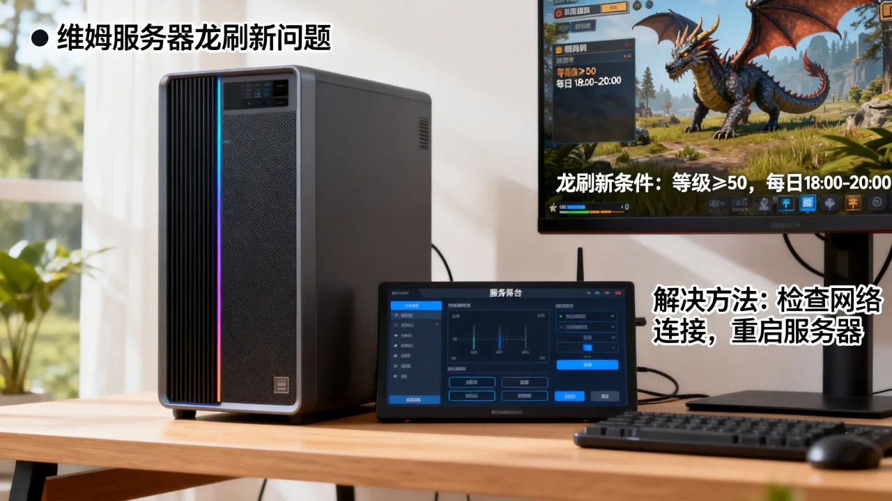 维姆服务器为什么刷不出龙，龙刷新条件是什么，如何解决