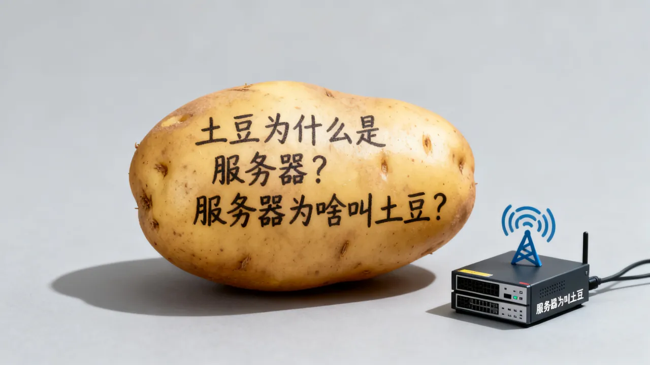 土豆为什么是服务器？服务器为啥叫土豆？