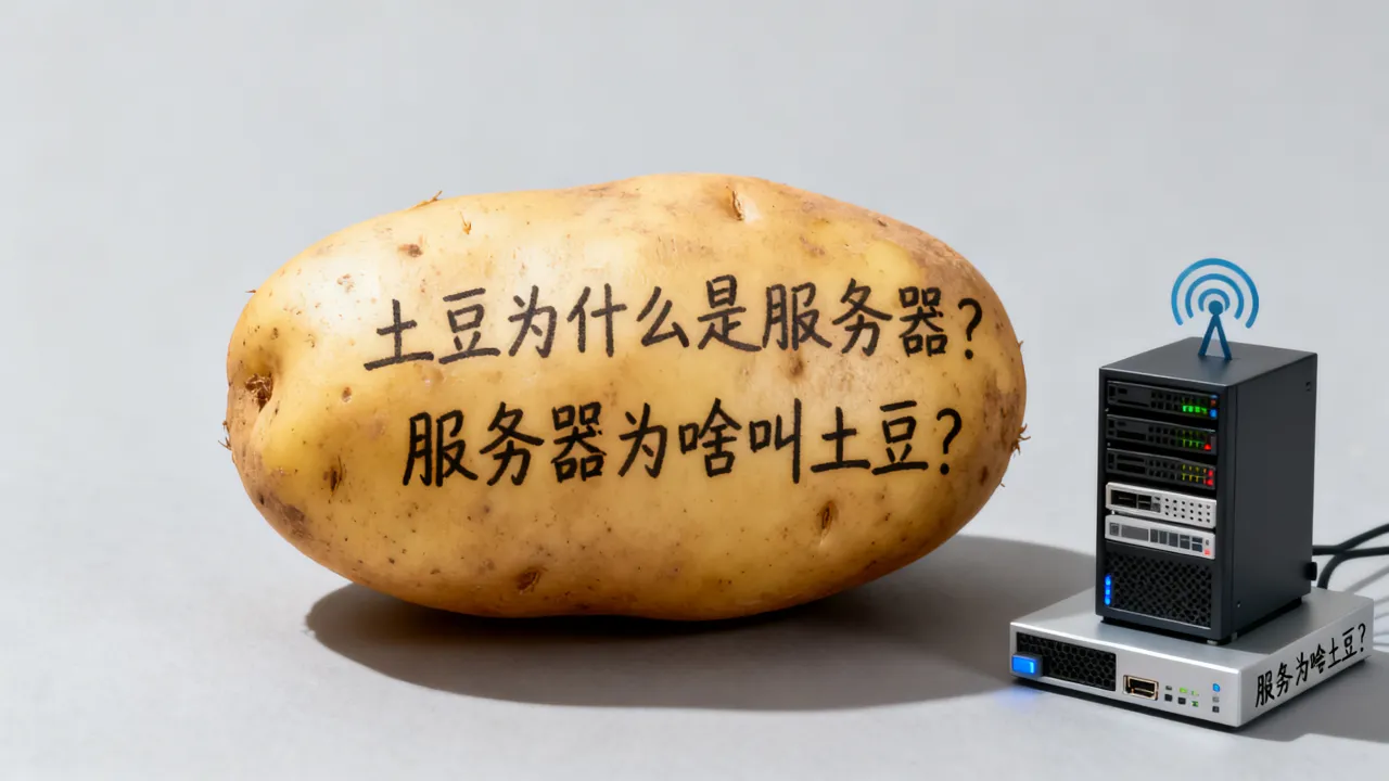 土豆为什么是服务器？服务器为啥叫土豆？