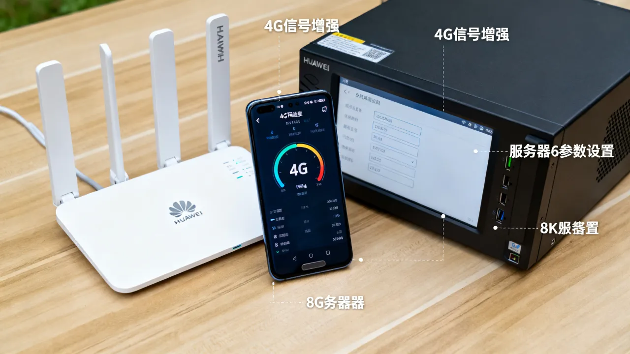 华为移动4G网速怎么样最快，服务器6怎么设置