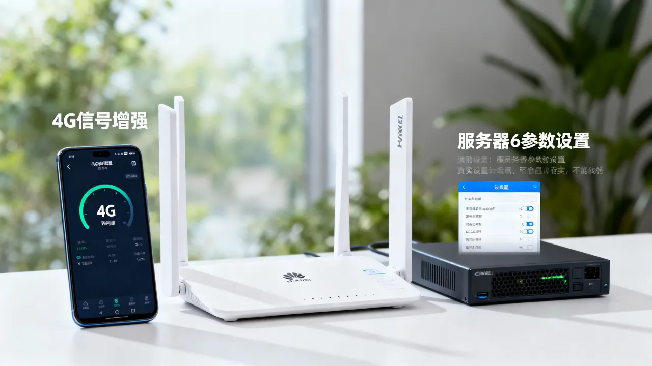 华为移动4G网速怎么样最快，服务器6怎么设置