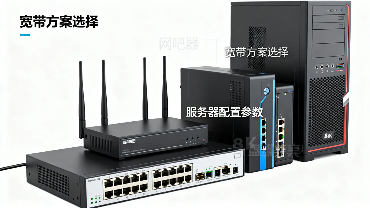 网吧宽带及服务器方案怎么选？网吧无盘服务器配置需要多少钱