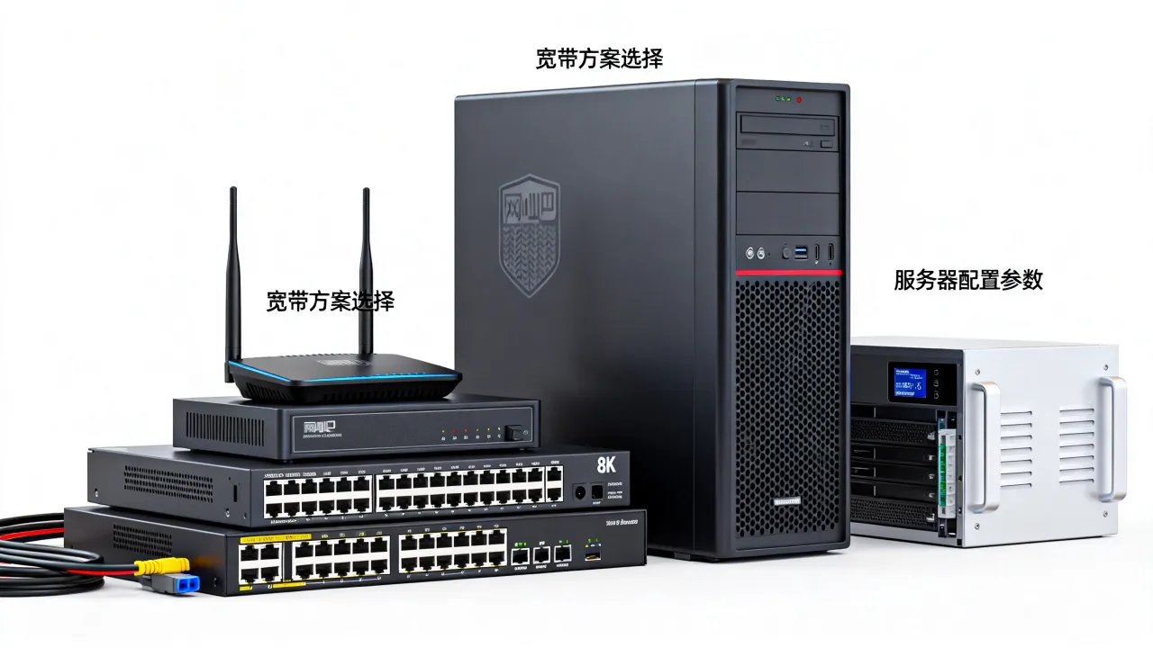 网吧宽带及服务器方案怎么选？网吧无盘服务器配置需要多少钱