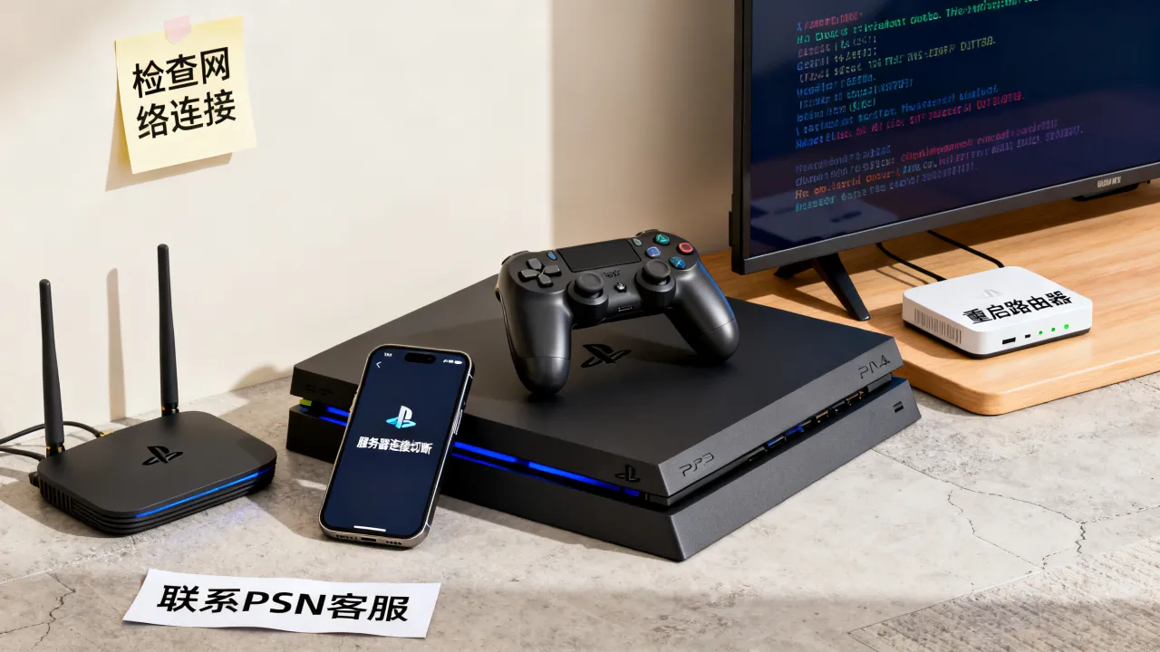 为什么PS4显示服务器连接切断，PS4服务器连接切断怎么办？