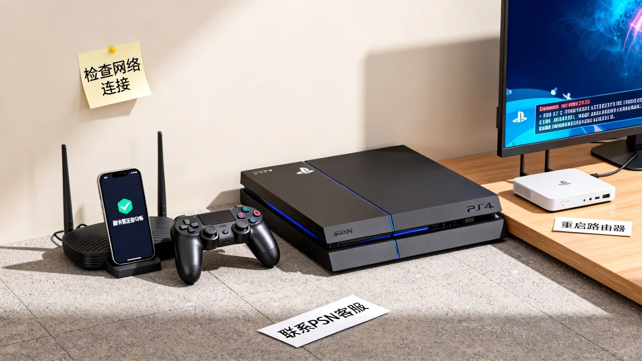 为什么PS4显示服务器连接切断，PS4服务器连接切断怎么办？