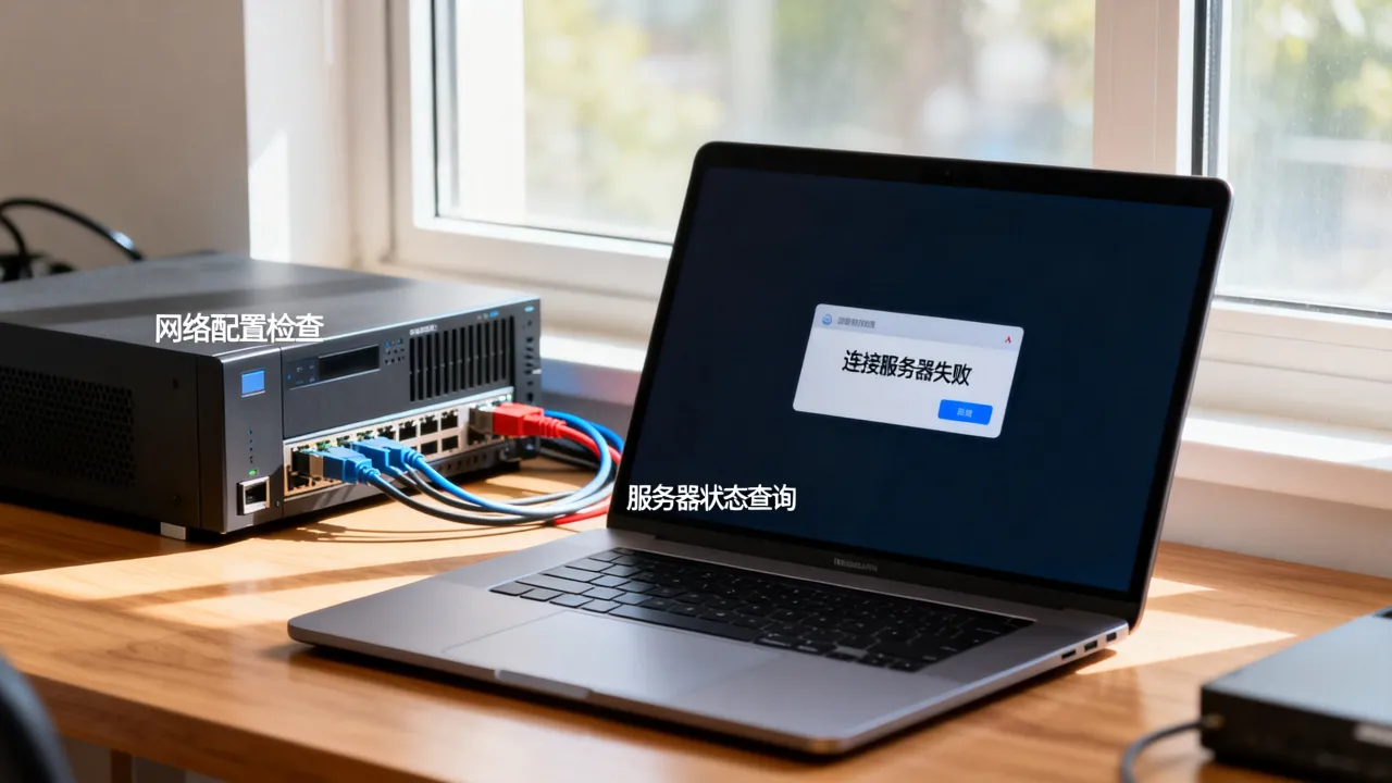 为什么说连接服务器，连接服务器失败是什么原因
