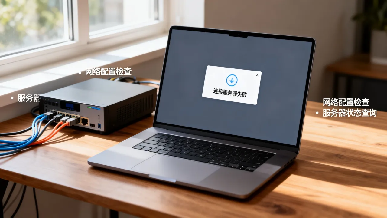 为什么说连接服务器，连接服务器失败是什么原因