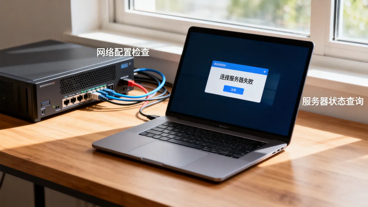 为什么说连接服务器，连接服务器失败是什么原因