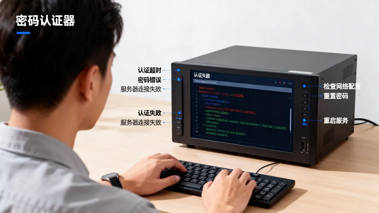 密码认证服务器运维认证失败是什么原因，怎么解决？