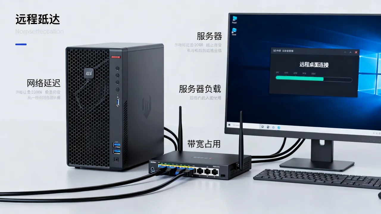 为什么远程服务器卡顿,远程桌面连接延迟高怎么解决? 为什么远程服务器卡顿,远程桌面连接延迟高怎么解决?