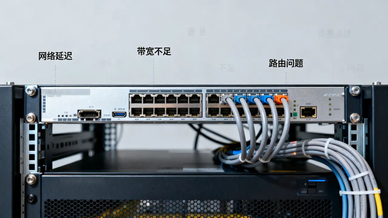 香港服务器为什么卡？香港服务器卡顿是什么原因怎么解决