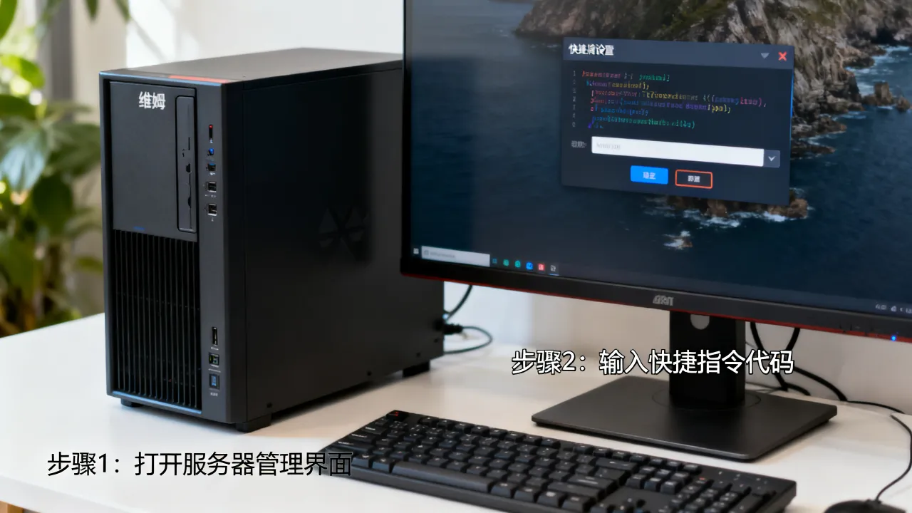 维姆服务器快捷指令怎么用？维姆服务器快捷指令有哪些设置方法