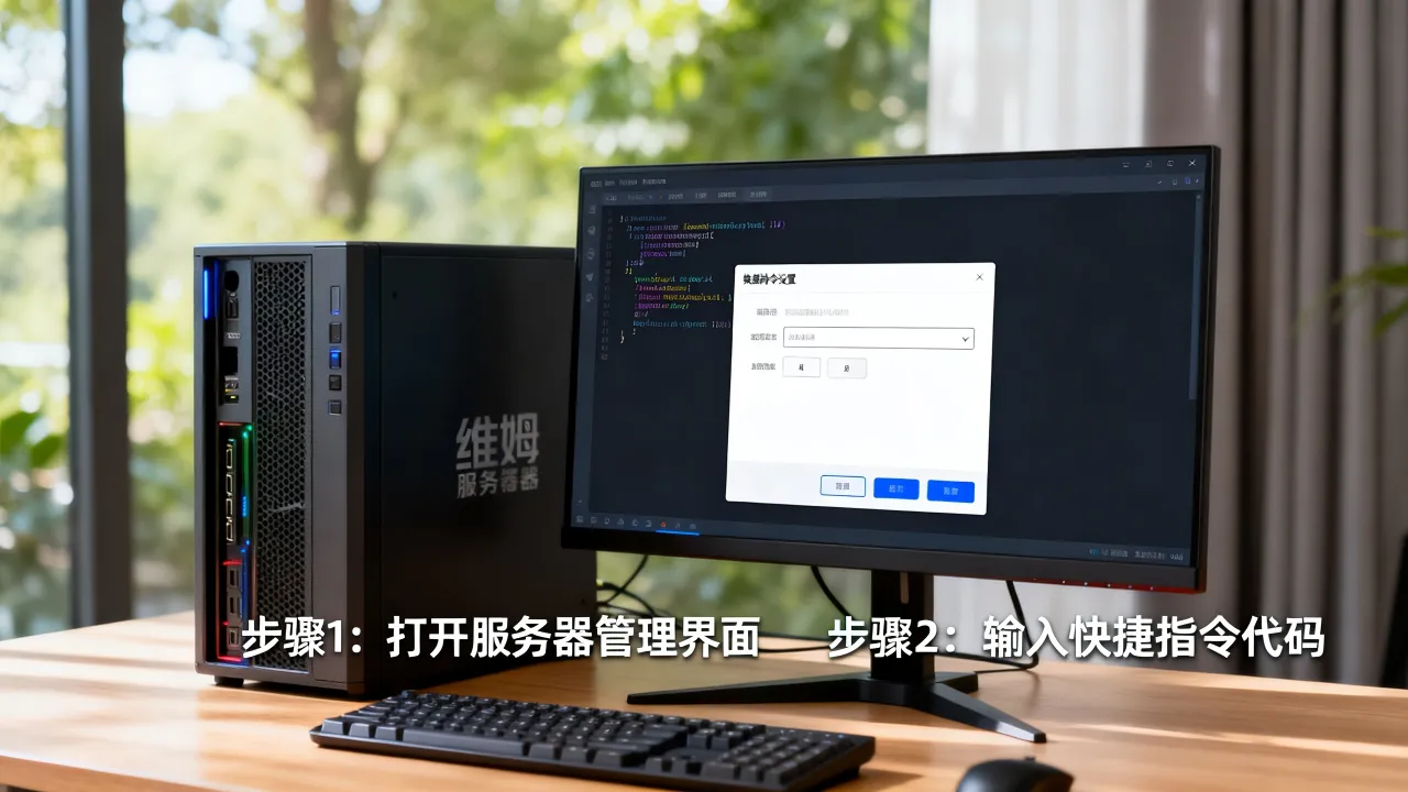 维姆服务器快捷指令怎么用？维姆服务器快捷指令有哪些设置方法