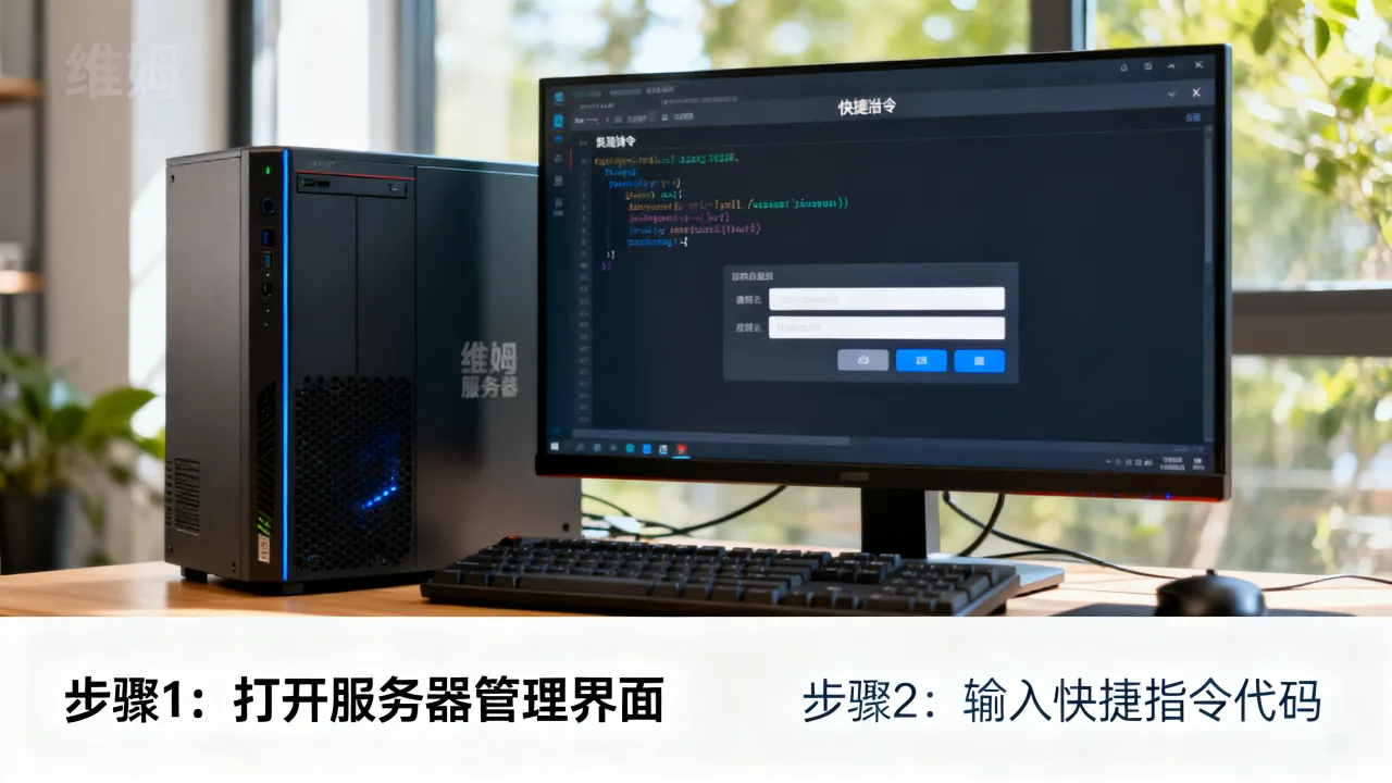 维姆服务器快捷指令怎么用？维姆服务器快捷指令有哪些设置方法