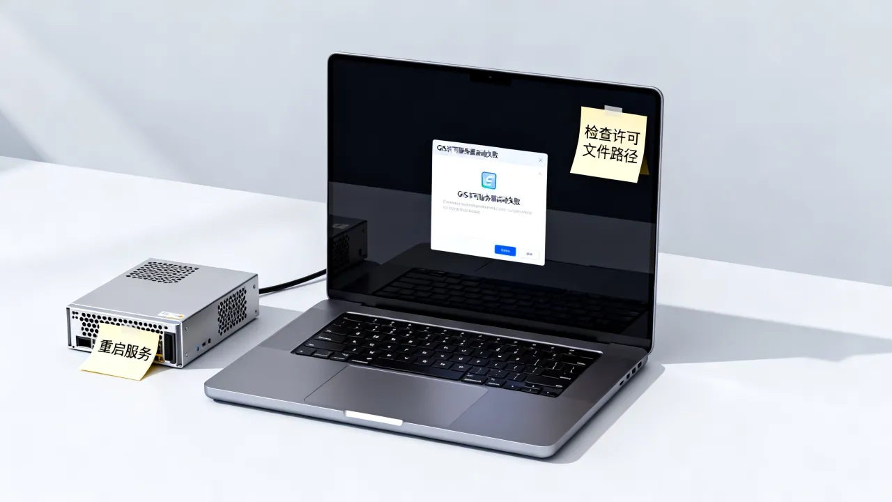 为什么gis启动不了许可服务器，GIS许可服务器启动失败如何解决？