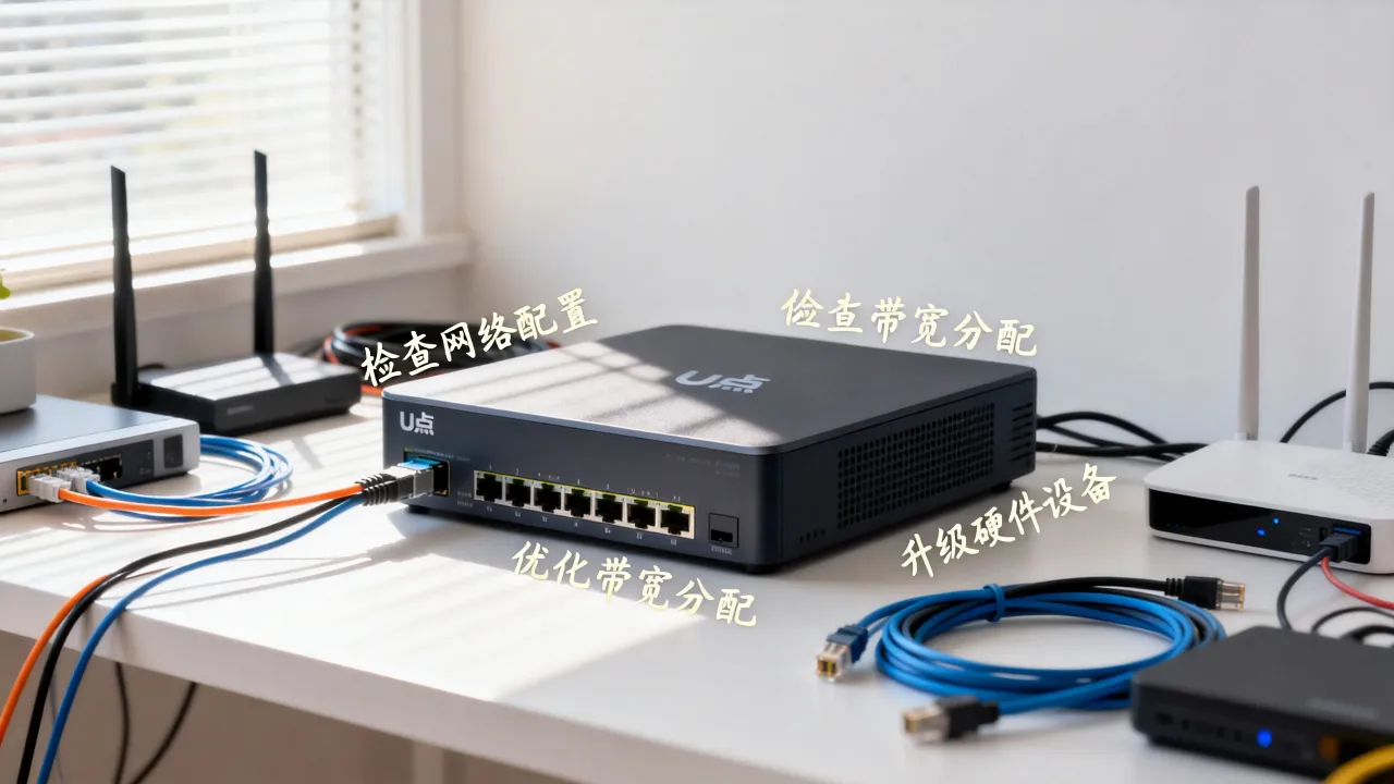 u点服务器网速慢怎么解决？u点服务器网络延迟高如何提升