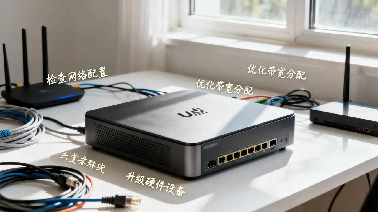 u点服务器网速慢怎么解决？u点服务器网络延迟高如何提升