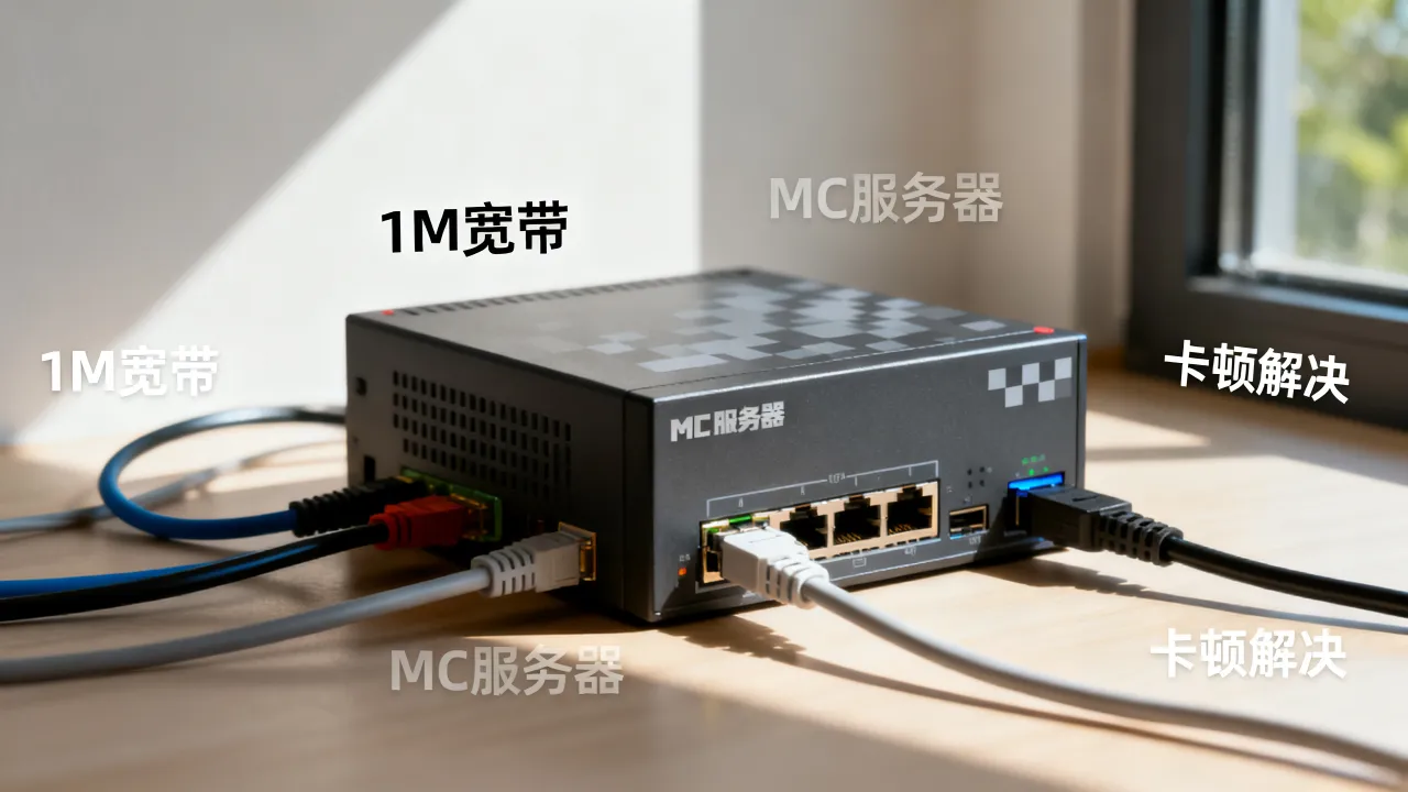 1M宽带能带起多少人的MC服务器?,服务器卡顿如何解决 1M宽带能带起多少人的MC服务器?,服务器卡顿如何解决