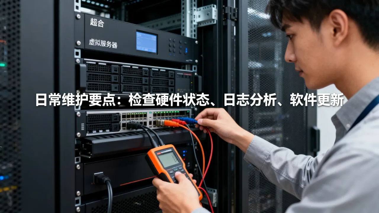 超融合虚拟服务器运维怎么做，超融合服务器日常维护有哪些要点？