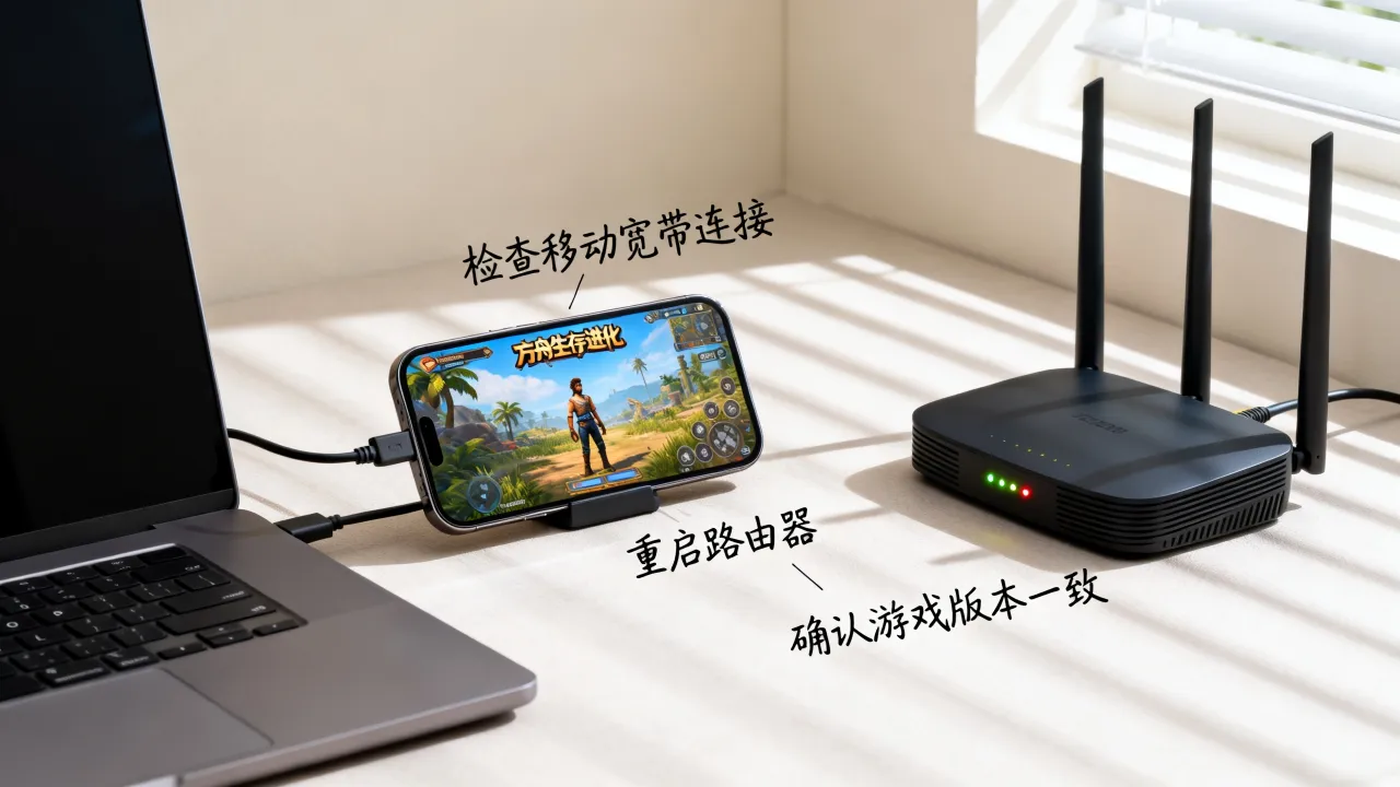 移动宽带方舟没服务器怎么办，方舟生存进化没服务器怎么联机
