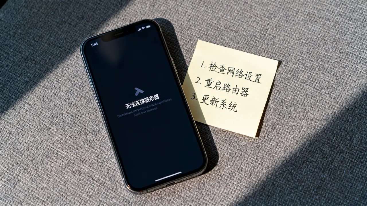 为什么苹果app显示无法连接服务器出错，苹果手机无法连接服务器怎么解决