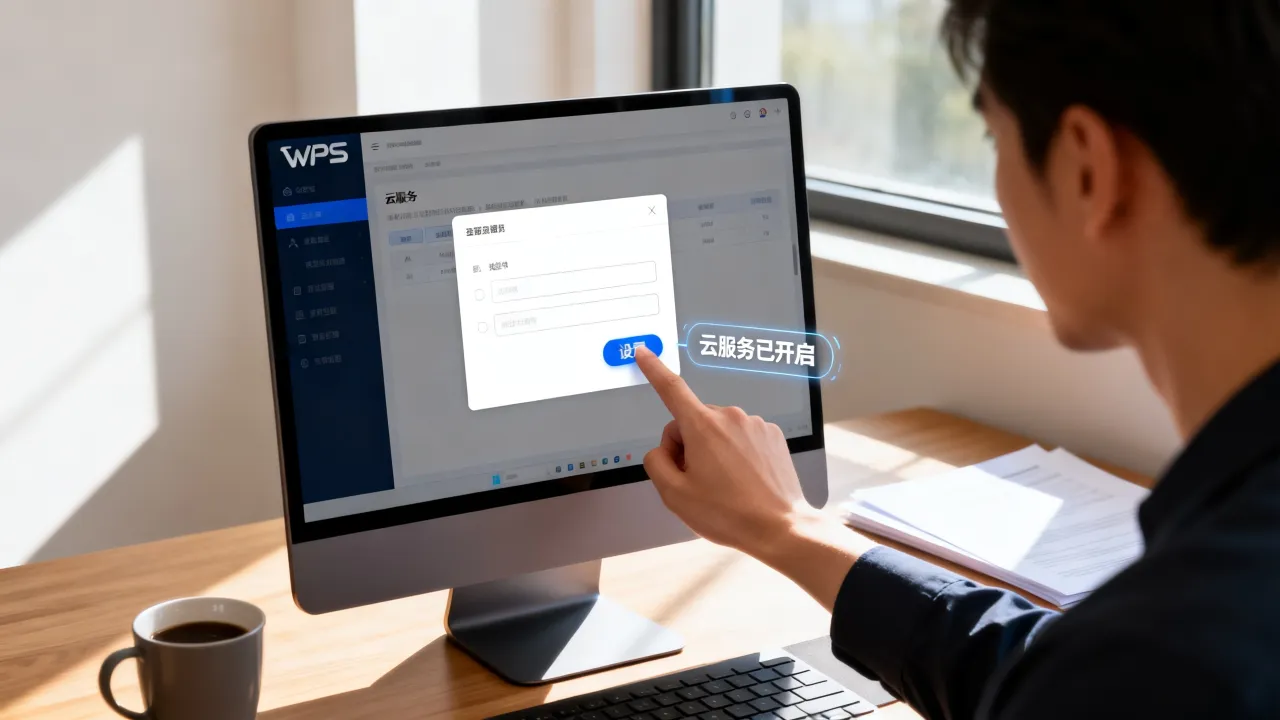 我的wps为什么没有云服务器，云端功能消失怎么找回？