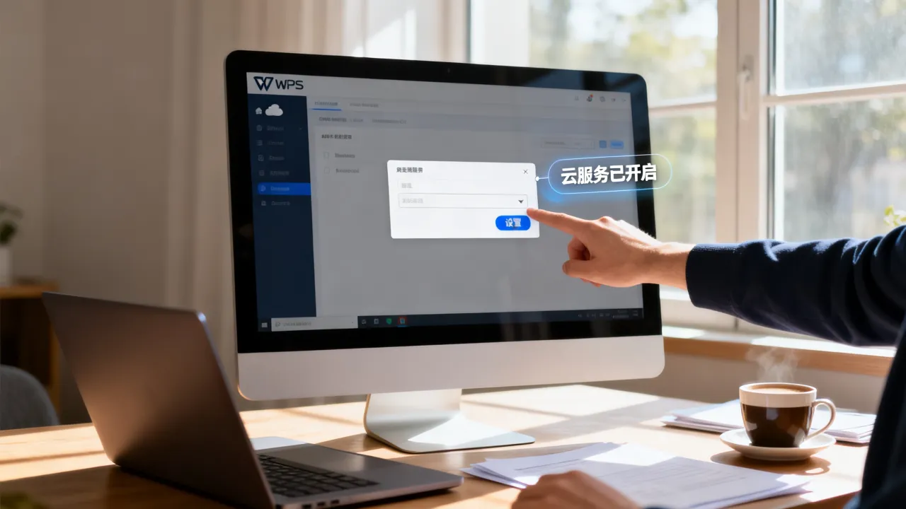 我的wps为什么没有云服务器，云端功能消失怎么找回？