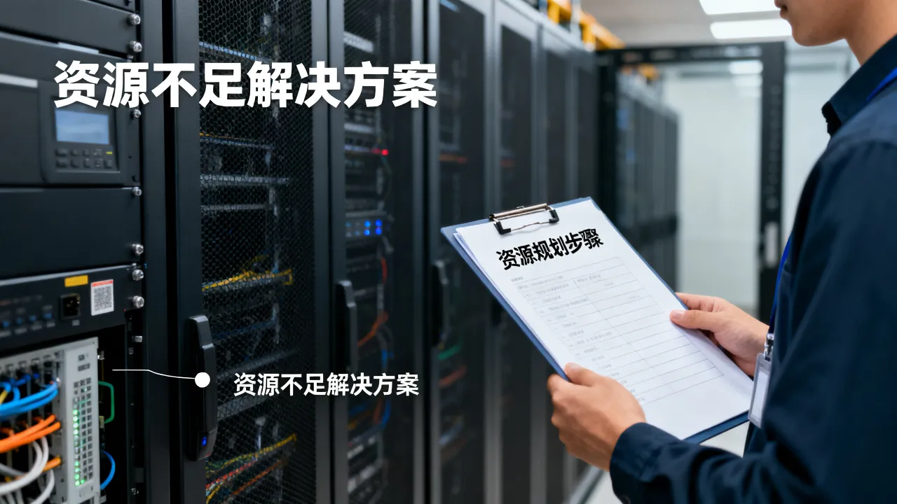 运维服务器资源项目怎么规划？服务器资源不足如何解决