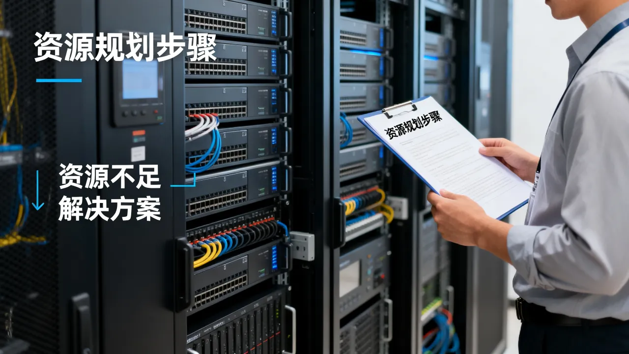 运维服务器资源项目怎么规划？服务器资源不足如何解决