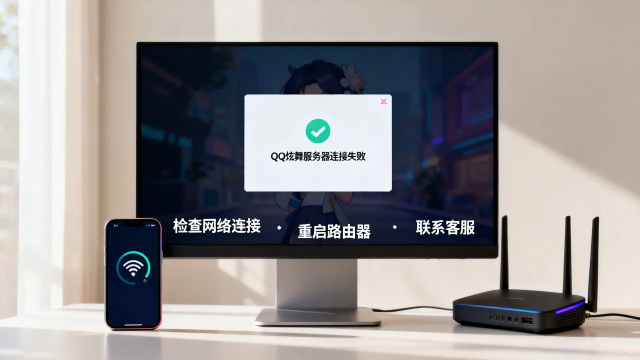 为什么qq炫舞服务器连接失败，连接失败怎么解决