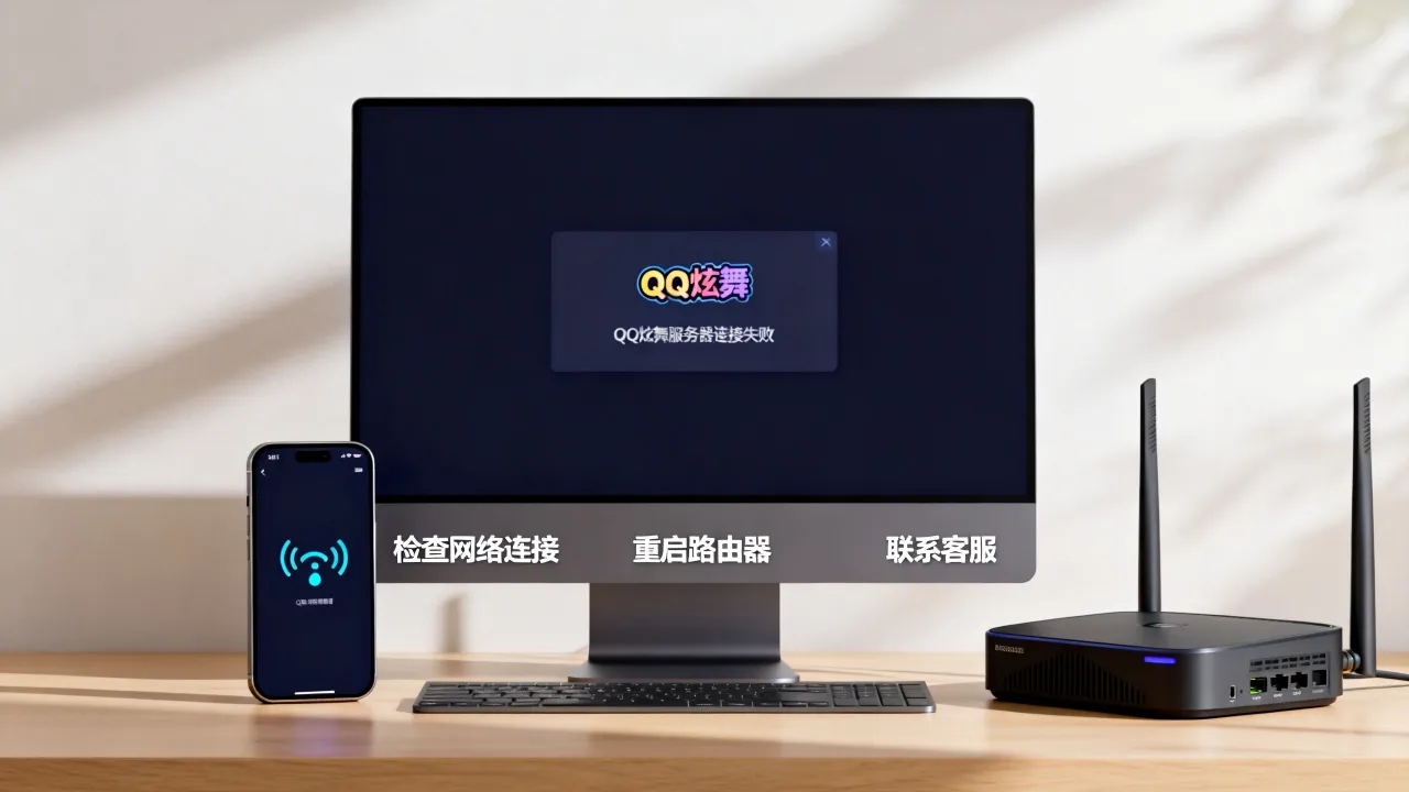 为什么qq炫舞服务器连接失败，连接失败怎么解决
