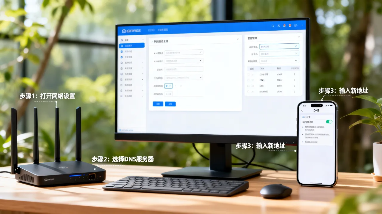 长城宽带怎么更改DNS服务器地址，长城宽带DNS怎么设置网速快