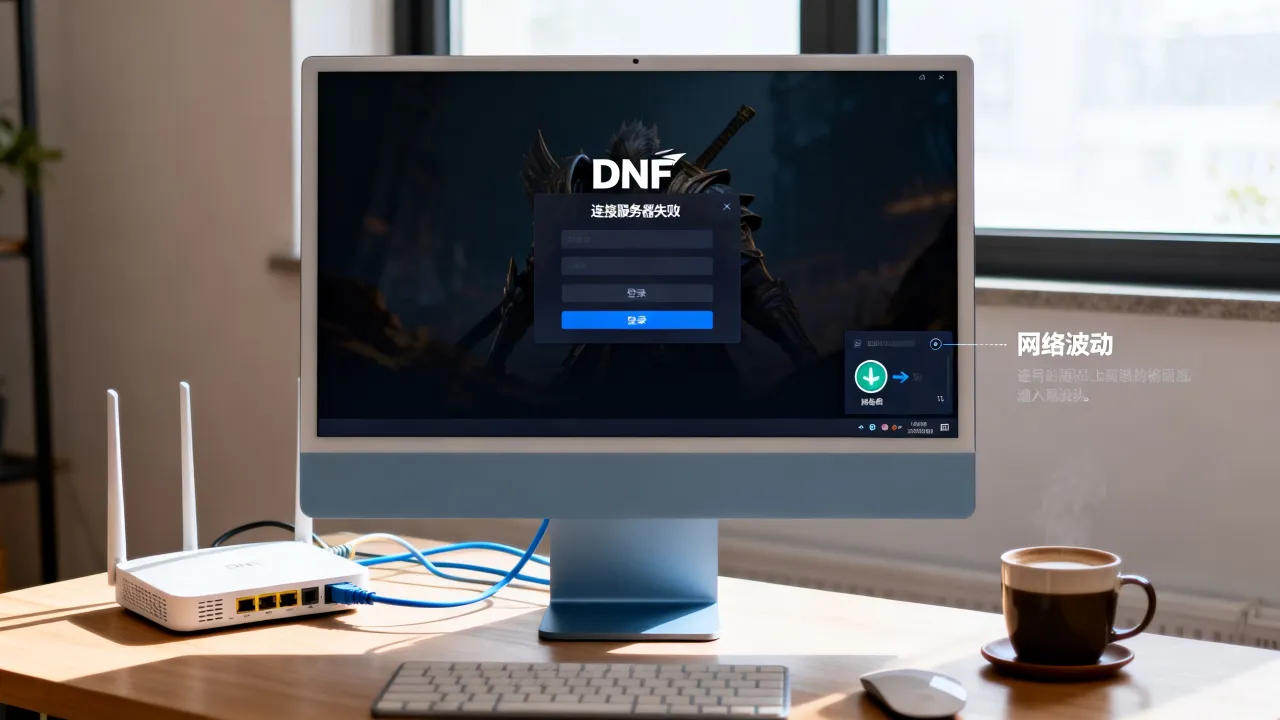 dnf为什么链接服务器进不去，频繁掉线是什么原因