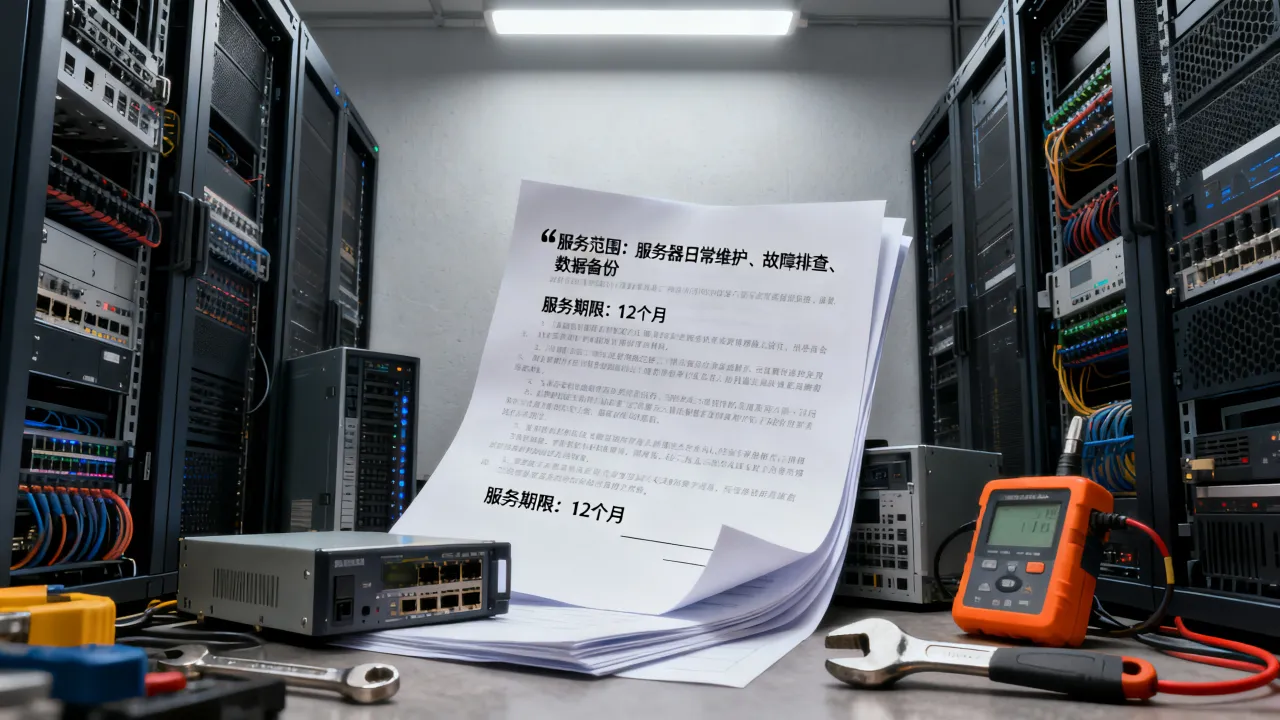 服务器运维服务合同怎么写，服务器运维合同注意事项有哪些