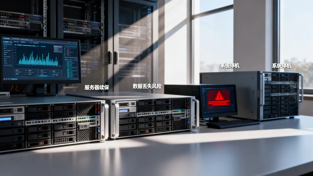 服务器为什么要续保，不续保可能有哪些严重后果？
