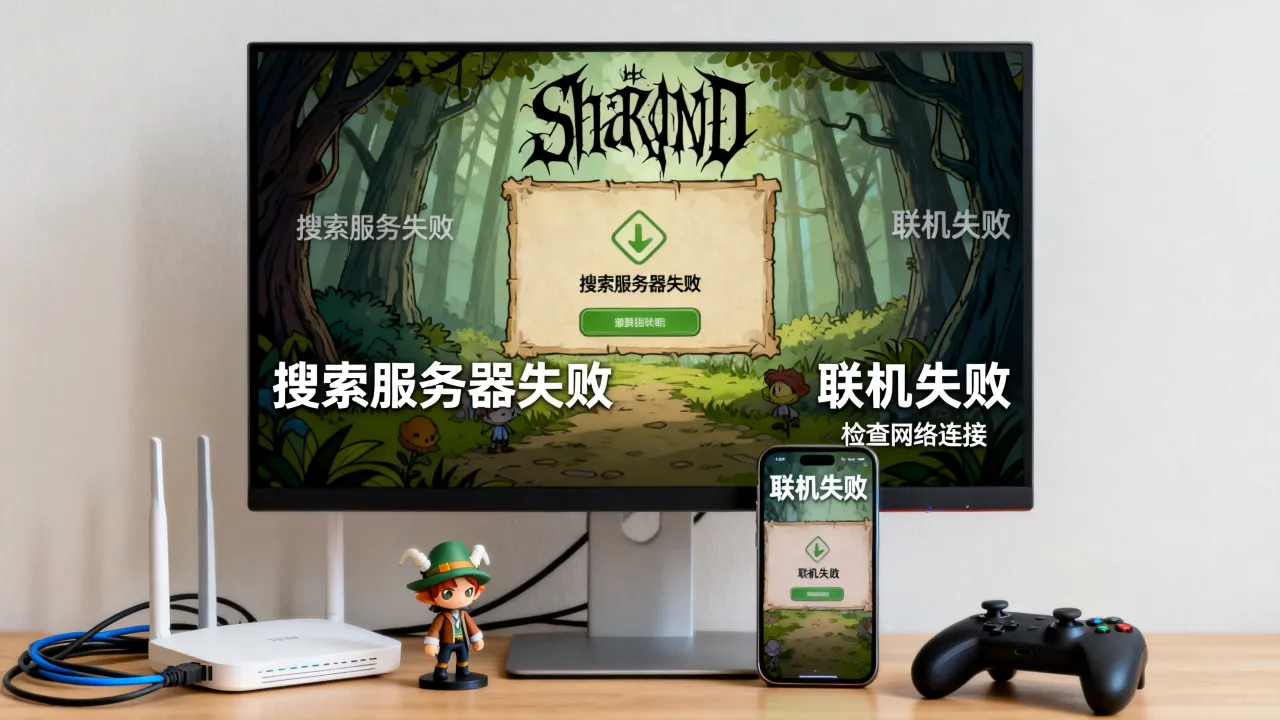 饥荒wegame为什么搜不到服务器，联机失败怎么办？