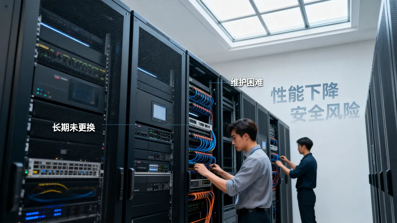 为什么不换服务器，服务器一直不换会怎么样有什么影响？