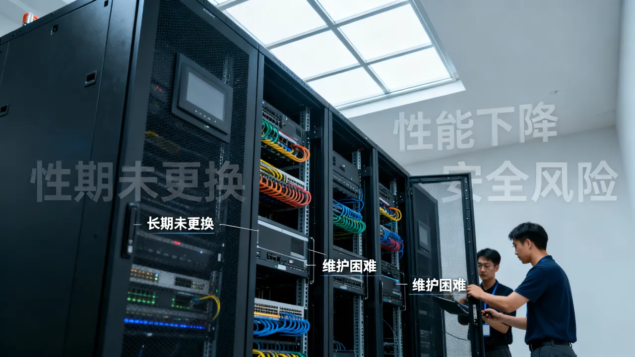 为什么不换服务器，服务器一直不换会怎么样有什么影响？