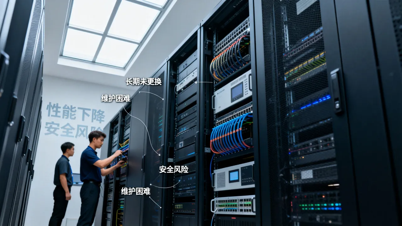 为什么不换服务器，服务器一直不换会怎么样有什么影响？