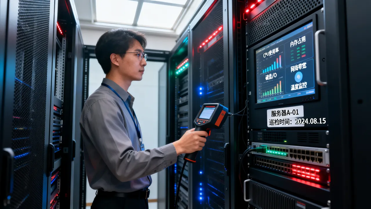 运维如何巡检服务器？日常巡检必查的五个关键指标是什么？