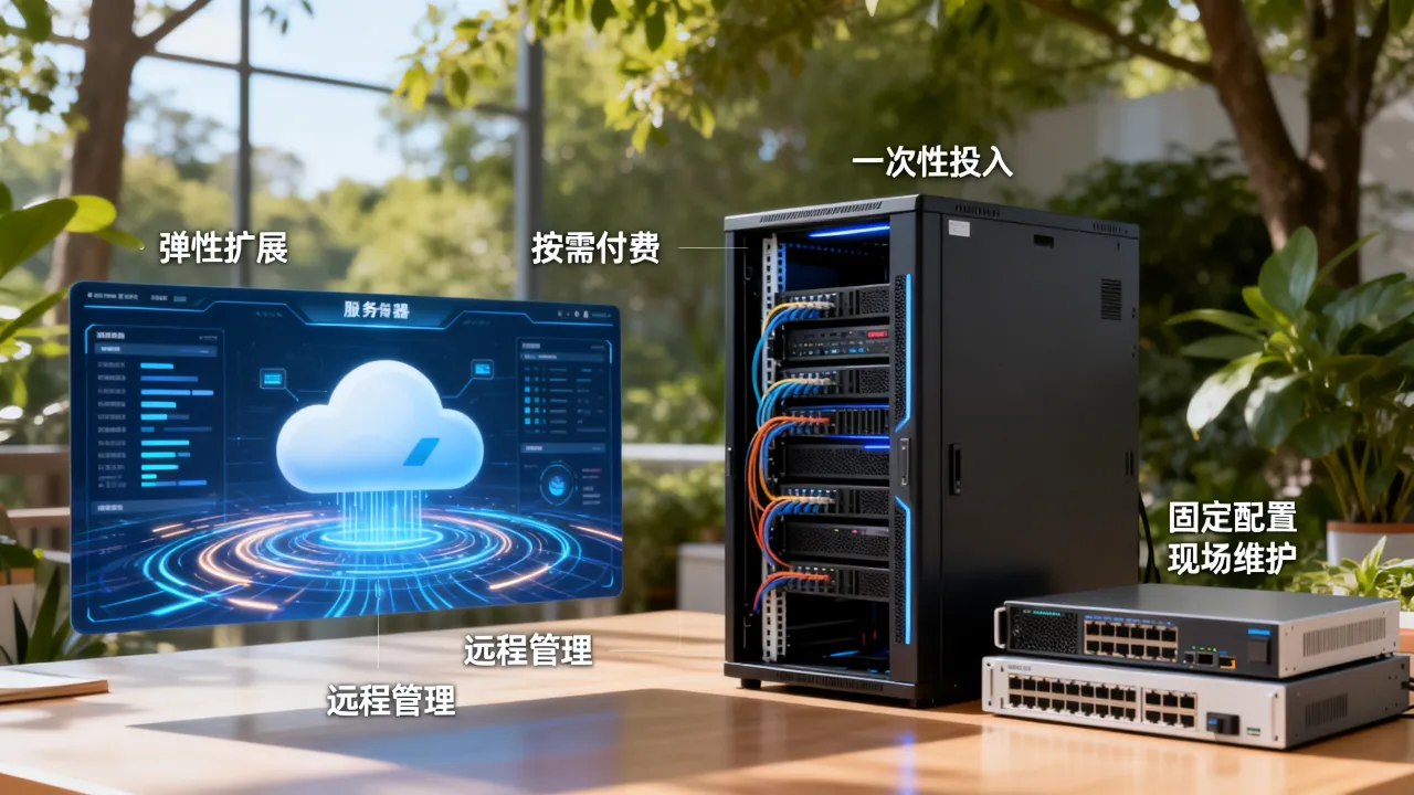 为什么需要买云服务器，云服务器和物理服务器有什么区别？