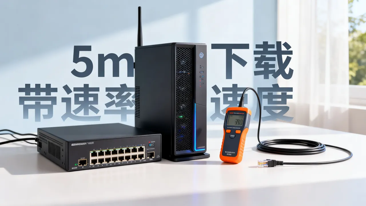 服务器5m宽带速率是多少？5m服务器带宽下载速度多少够用吗