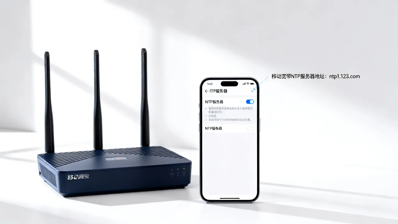 移动宽带NTP服务器地址是多少，怎么设置才准确？