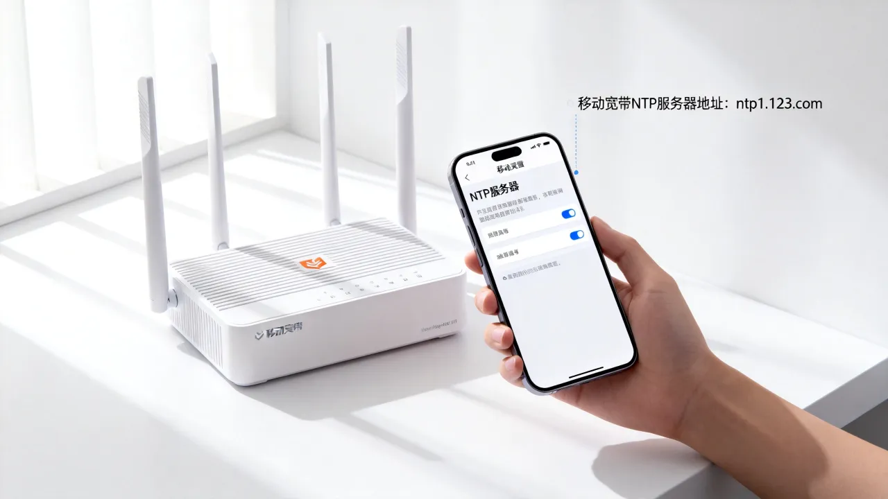 移动宽带NTP服务器地址是多少，怎么设置才准确？