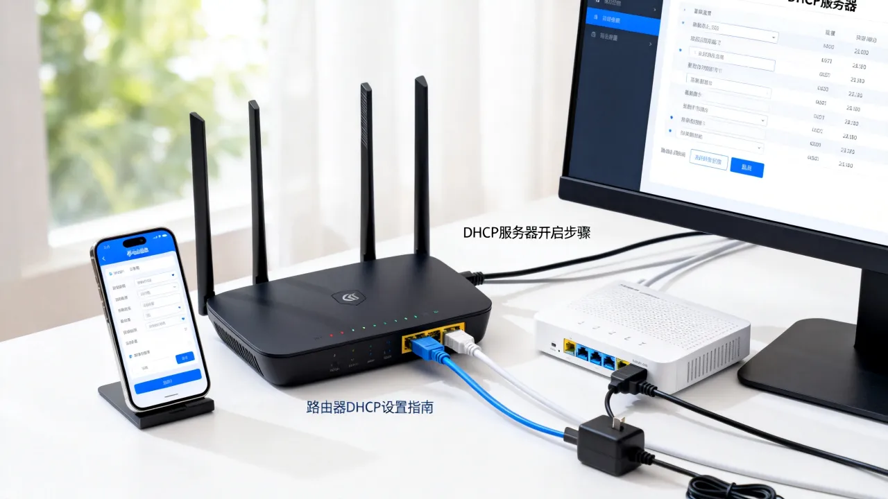 移动宽带dhcp服务器怎么开启，路由器设置不了dhcp怎么办