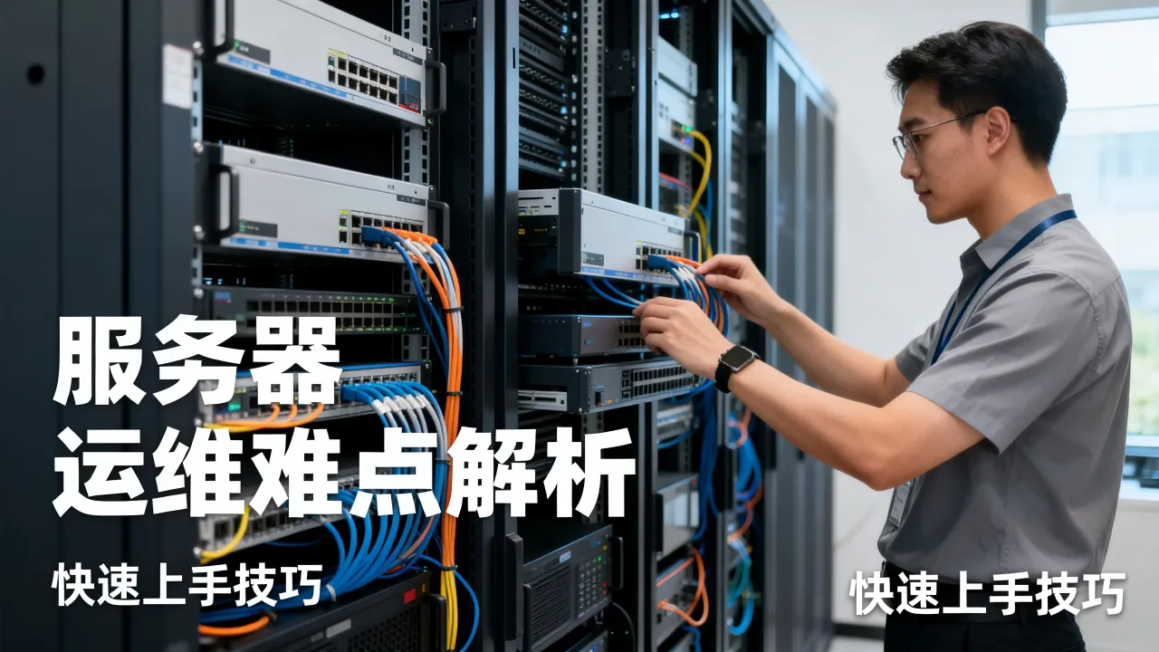 服务器运维太难了怎么办,如何快速上手服务器运维? 服务器运维太难了怎么办,如何快速上手服务器运维?