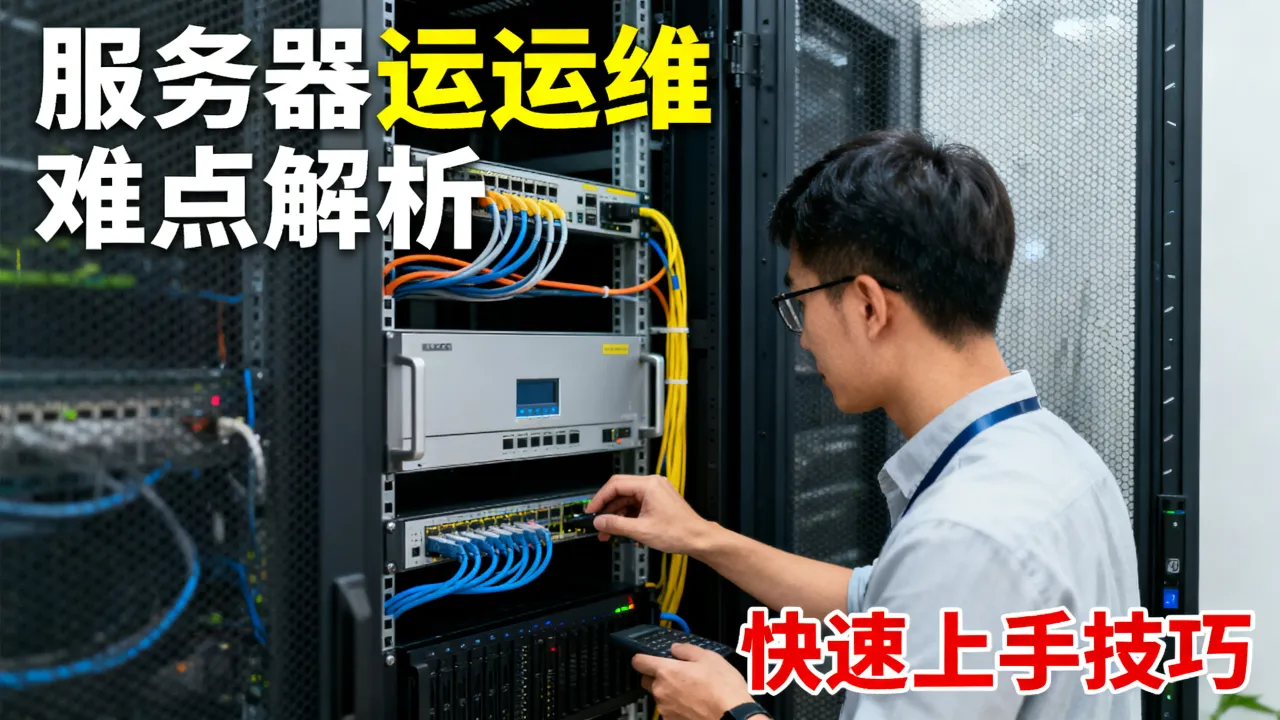 服务器运维太难了怎么办,如何快速上手服务器运维? 服务器运维太难了怎么办,如何快速上手服务器运维?