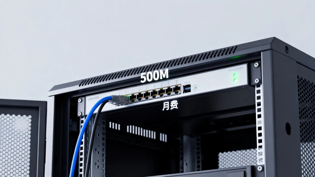 服务器宽带500M够用吗，一个月费用要多少钱？