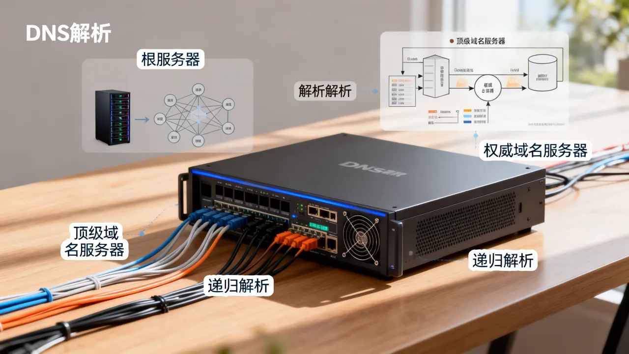 为什么dnz服务器可以解析所有域名，DNS解析原理是什么